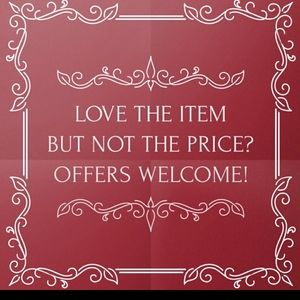 All reasonable offers welcome